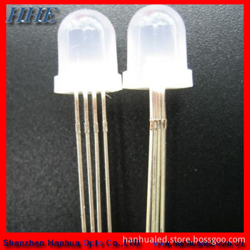 5mm RGB Diffused Color LED Diodes with 4pins